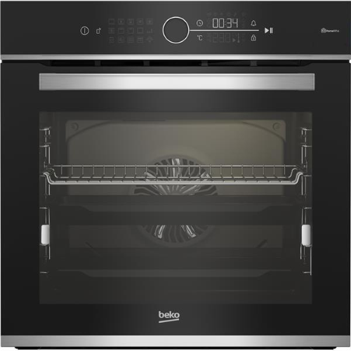 Beko Beyond bPRO500 BBIMM13400XCSW - Forno - da incasso WiFi - nicchia - larghezza: 56 cm - prof. 55 cm - altezza: 59 cm - con sistema autopulente - Classe A+ - inox